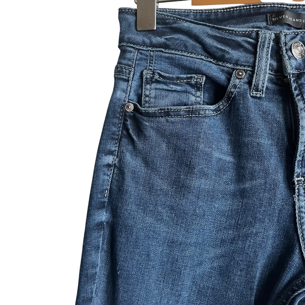Silver Jeans Suki Straight W26 Mid Rise Curvy Fit - Picture 5 of 14